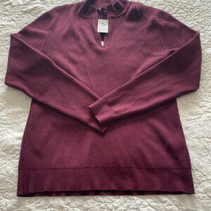 I.N.C International Sweater Large. Female sweatshirt pullover with Zipper.